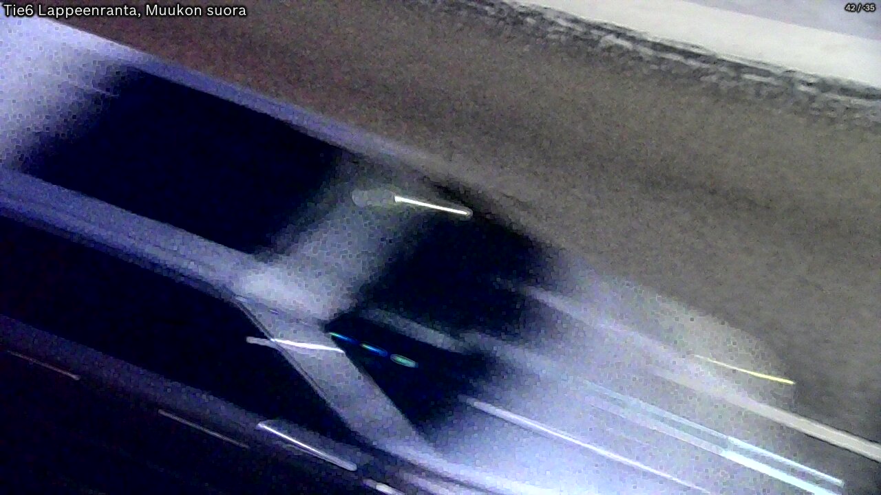 Kelikamerat Kuva Tie 6 Lappeenranta, Muukon suora, Lappeenranta, Etelä-Karjala