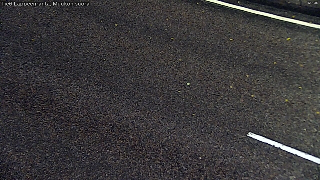 Weather Camera Image Tie 6 Villmanstrand, Muukko rakan, Lappeenranta, Etelä-Karjala