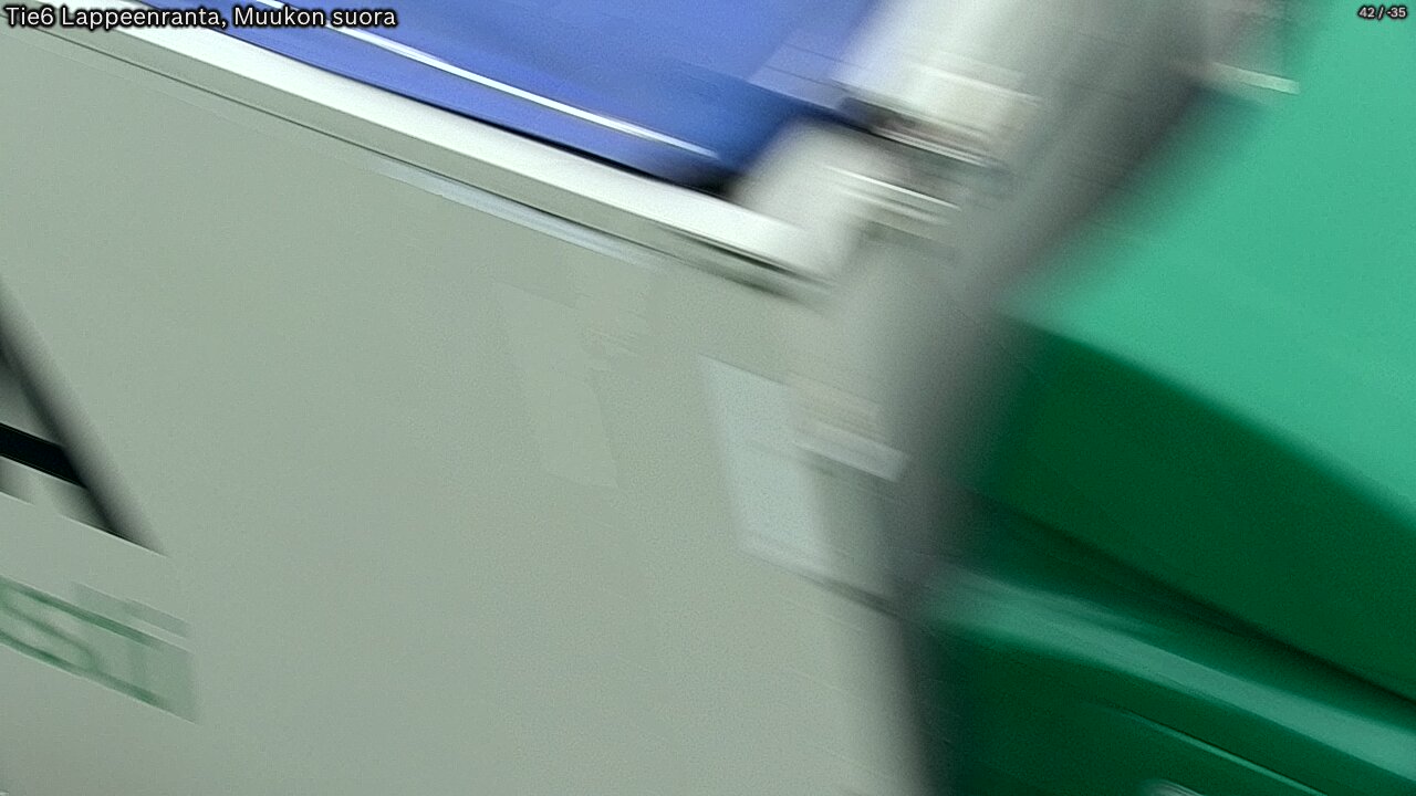 Kelikamerat Kuva Tie 6 Lappeenranta, Muukon suora, Lappeenranta, Etelä-Karjala