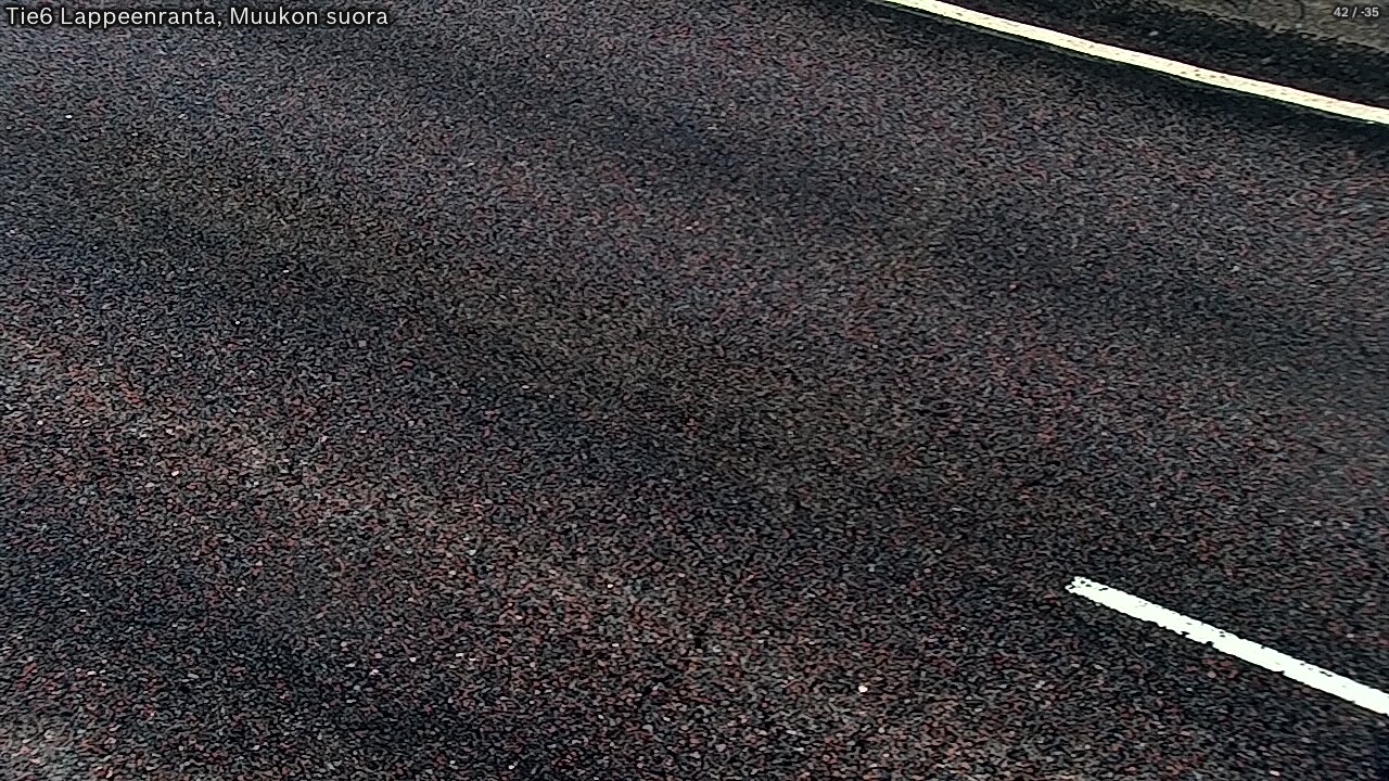 Weather Camera Image Tie 6 Villmanstrand, Muukko rakan, Lappeenranta, Etelä-Karjala
