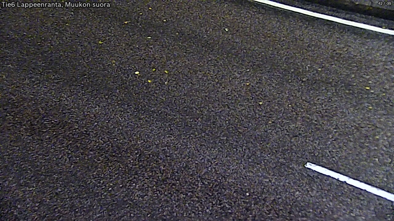 Weather Camera Image Tie 6 Villmanstrand, Muukko rakan, Lappeenranta, Etelä-Karjala
