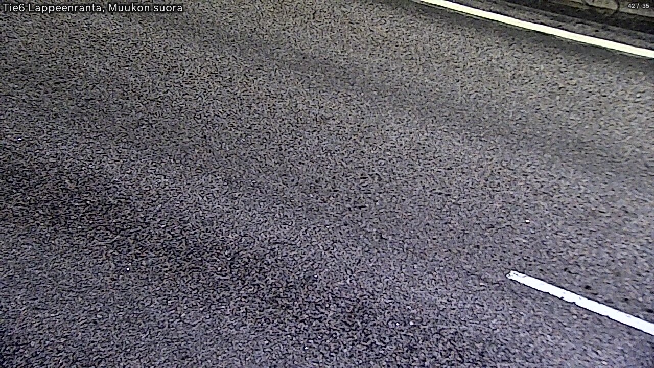 Weather Camera Image Tie 6 Villmanstrand, Muukko rakan, Lappeenranta, Etelä-Karjala