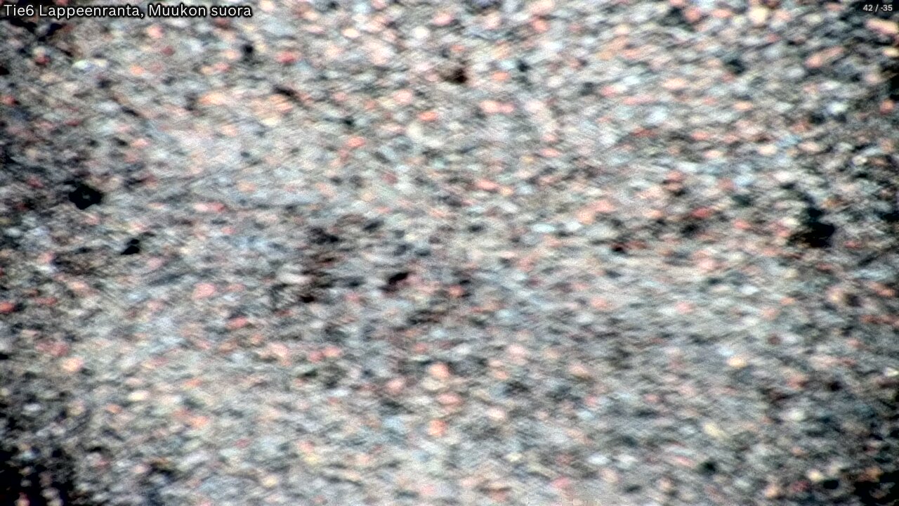 Weather Camera Image Tie 6 Villmanstrand, Muukko rakan, Lappeenranta, Etelä-Karjala