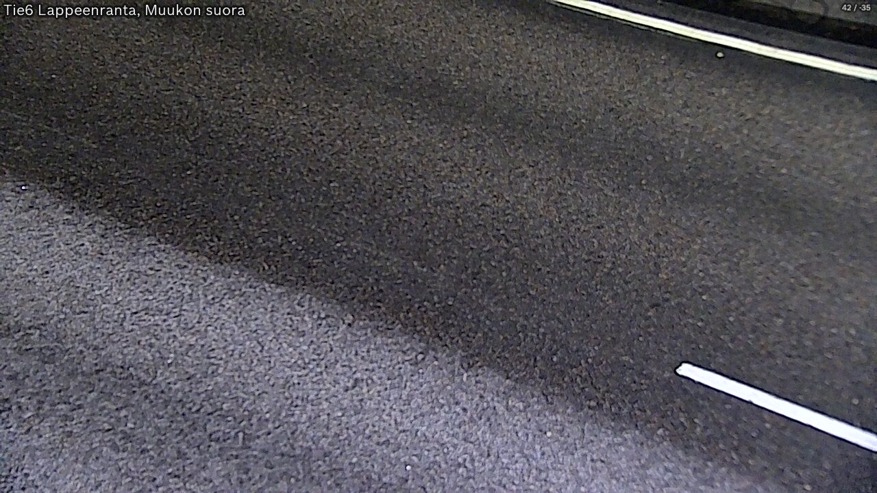 Weather Camera Image Tie 6 Villmanstrand, Muukko rakan, Lappeenranta, Etelä-Karjala