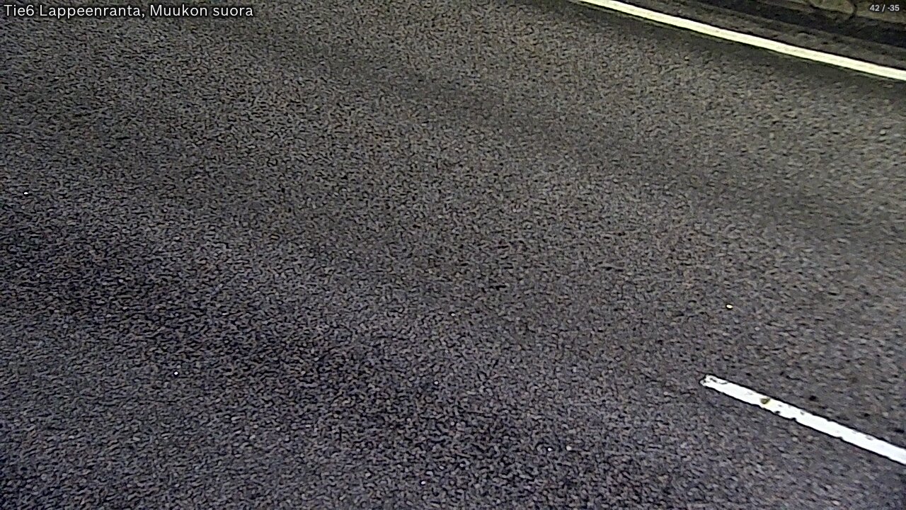 Weather Camera Image Tie 6 Villmanstrand, Muukko rakan, Lappeenranta, Etelä-Karjala