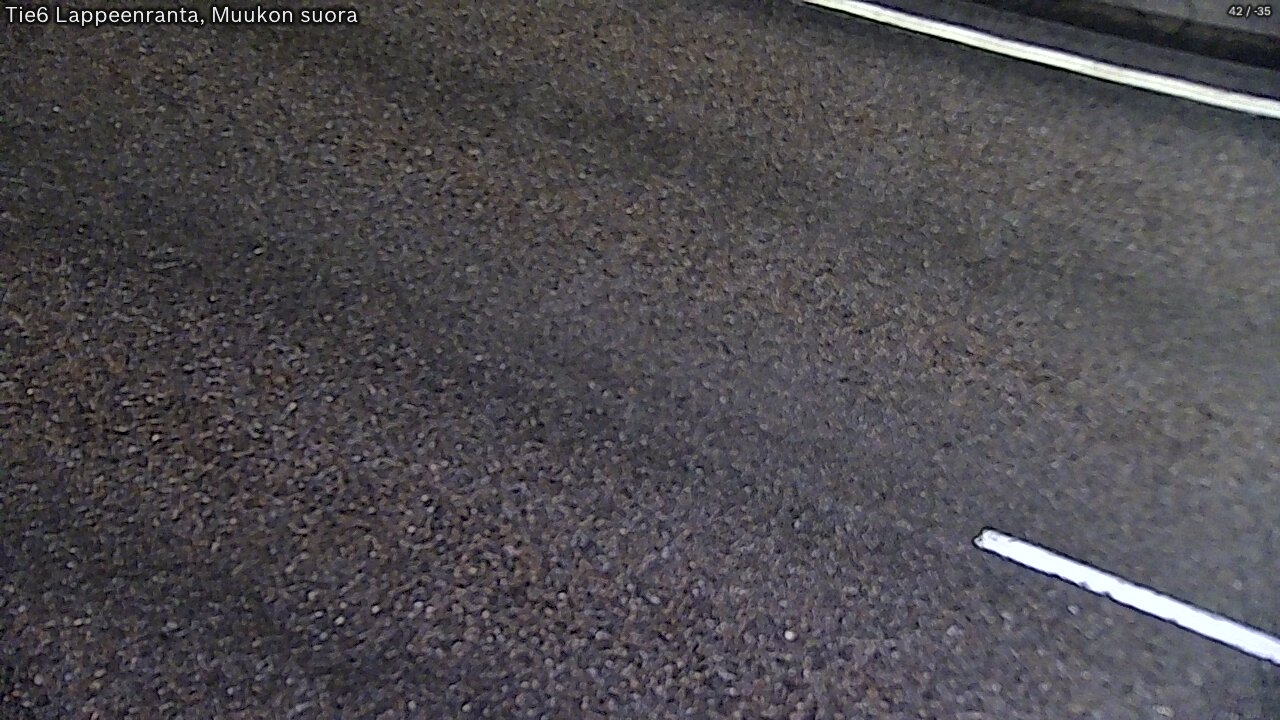 Weather Camera Image Tie 6 Villmanstrand, Muukko rakan, Lappeenranta, Etelä-Karjala