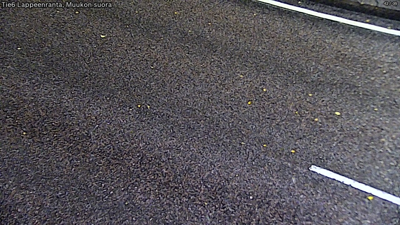 Weather Camera Image Tie 6 Villmanstrand, Muukko rakan, Lappeenranta, Etelä-Karjala