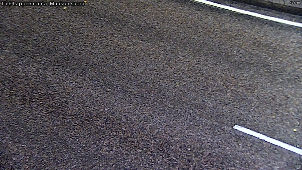 Weather Camera Image Tie 6 Villmanstrand, Muukko rakan, Lappeenranta, Etelä-Karjala