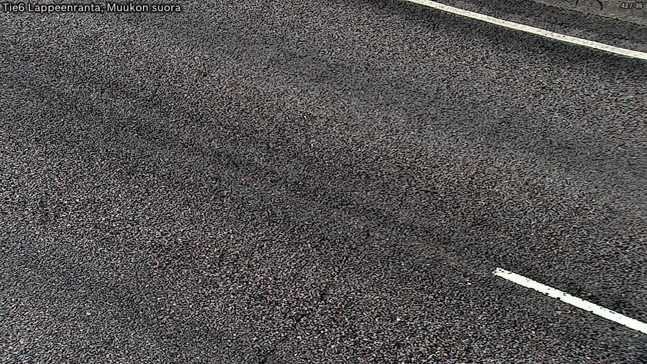 Weather Camera Image Tie 6 Villmanstrand, Muukko rakan, Lappeenranta, Etelä-Karjala
