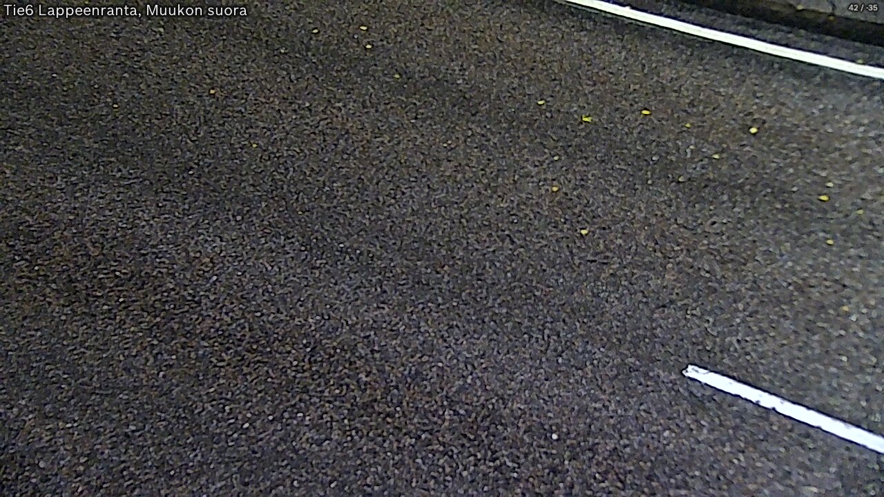 Weather Camera Image Tie 6 Villmanstrand, Muukko rakan, Lappeenranta, Etelä-Karjala