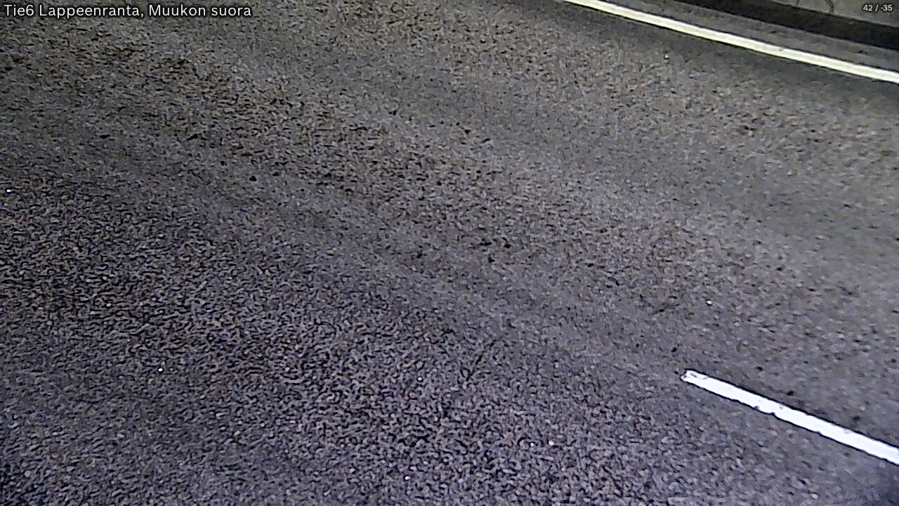 Weather Camera Image Tie 6 Villmanstrand, Muukko rakan, Lappeenranta, Etelä-Karjala