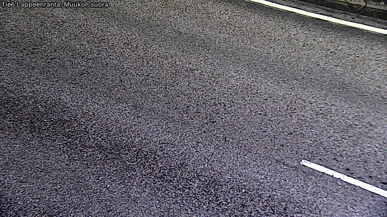 Weather Camera Image Tie 6 Villmanstrand, Muukko rakan, Lappeenranta, Etelä-Karjala