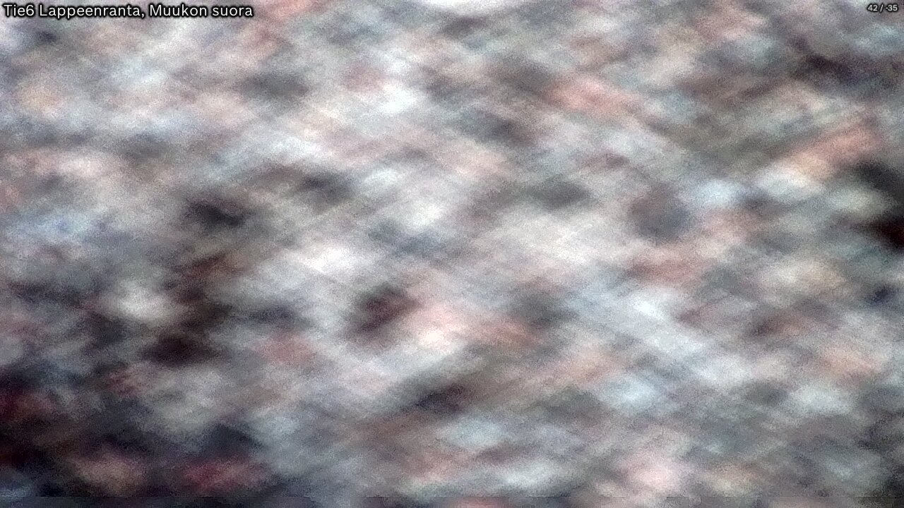 Weather Camera Image Tie 6 Villmanstrand, Muukko rakan, Lappeenranta, Etelä-Karjala