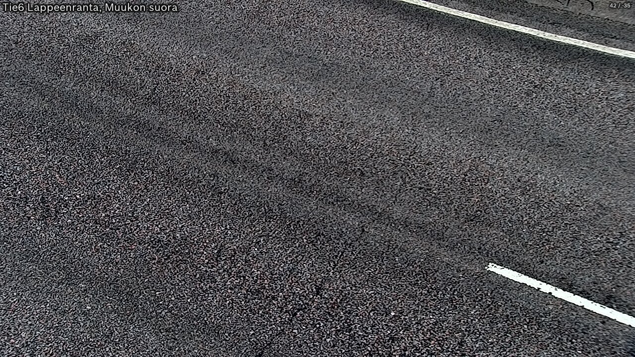 Weather Camera Image Tie 6 Villmanstrand, Muukko rakan, Lappeenranta, Etelä-Karjala