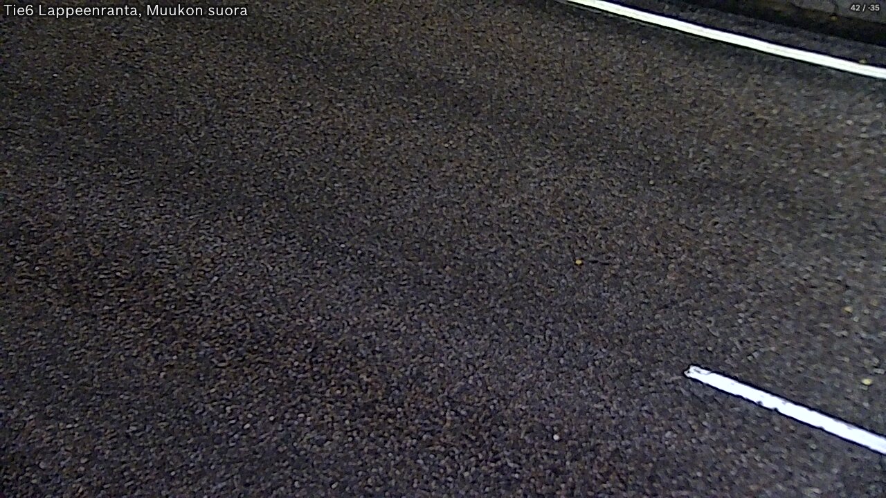Weather Camera Image Tie 6 Villmanstrand, Muukko rakan, Lappeenranta, Etelä-Karjala