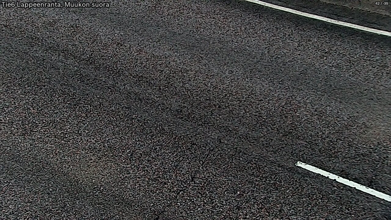 Weather Camera Image Tie 6 Villmanstrand, Muukko rakan, Lappeenranta, Etelä-Karjala