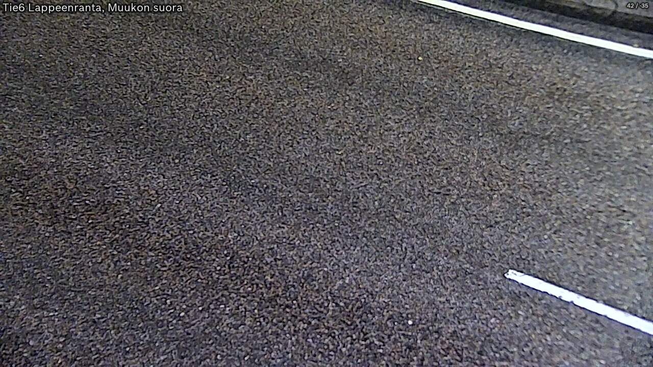 Weather Camera Image Tie 6 Villmanstrand, Muukko rakan, Lappeenranta, Etelä-Karjala