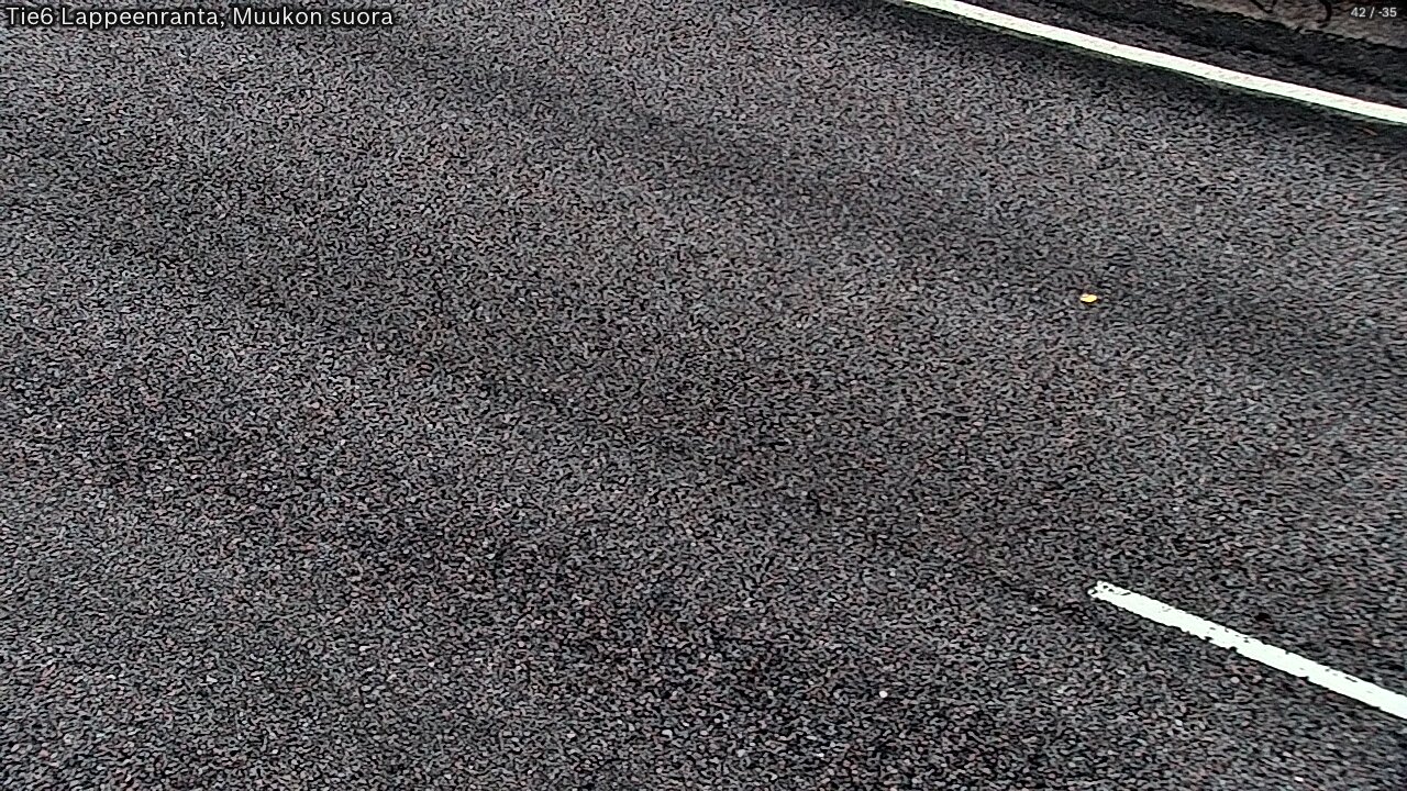Weather Camera Image Tie 6 Villmanstrand, Muukko rakan, Lappeenranta, Etelä-Karjala