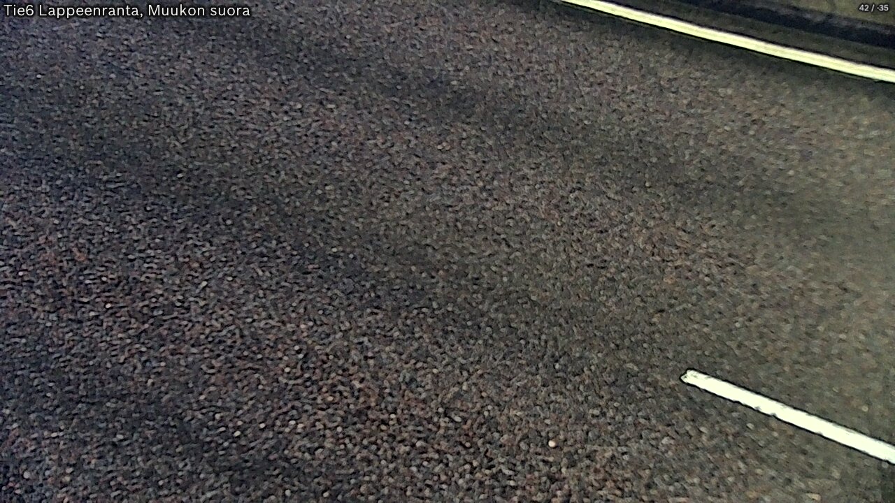 Weather Camera Image Tie 6 Villmanstrand, Muukko rakan, Lappeenranta, Etelä-Karjala