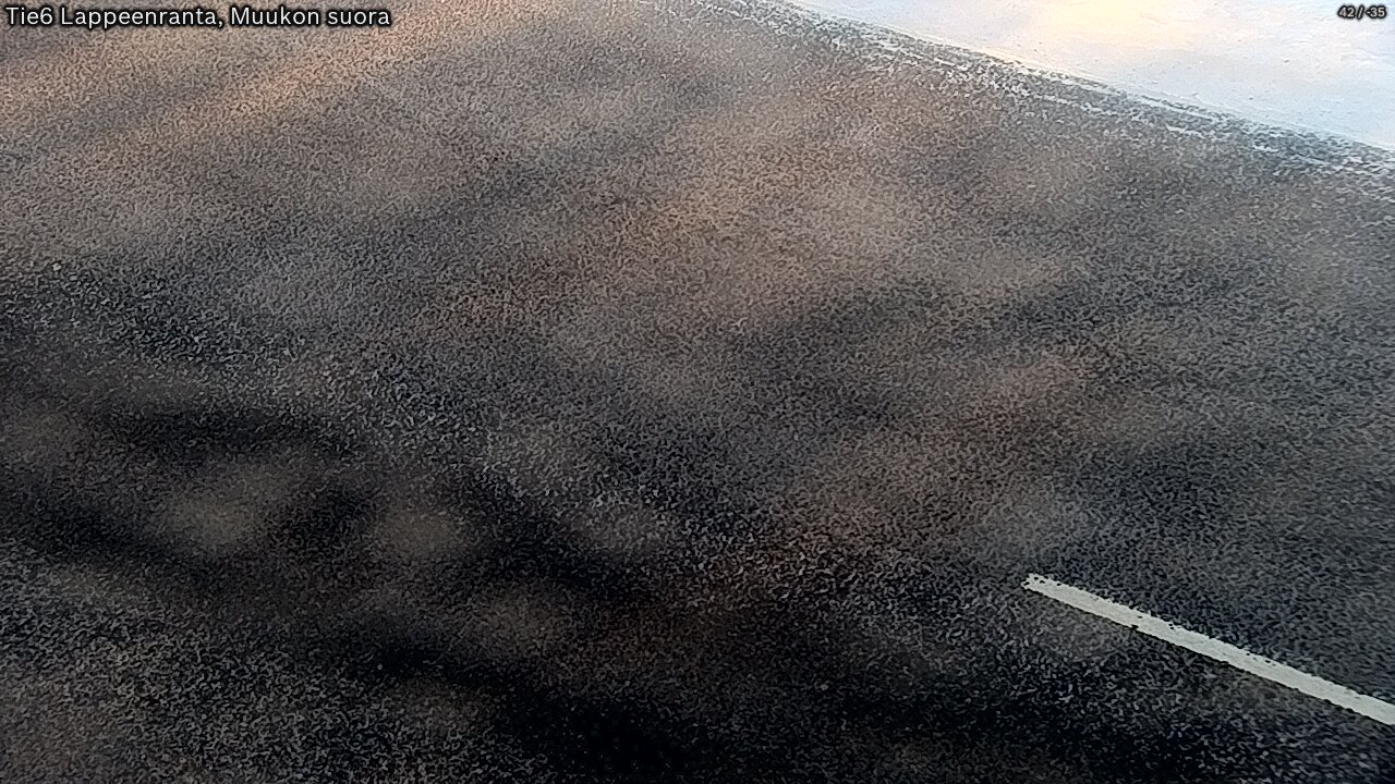 Kelikamerat Kuva Tie 6 Lappeenranta, Muukon suora, Lappeenranta, Etelä-Karjala