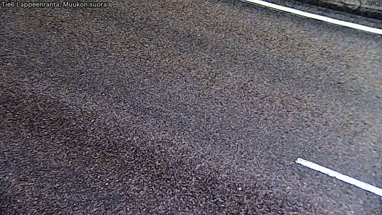 Weather Camera Image Tie 6 Villmanstrand, Muukko rakan, Lappeenranta, Etelä-Karjala