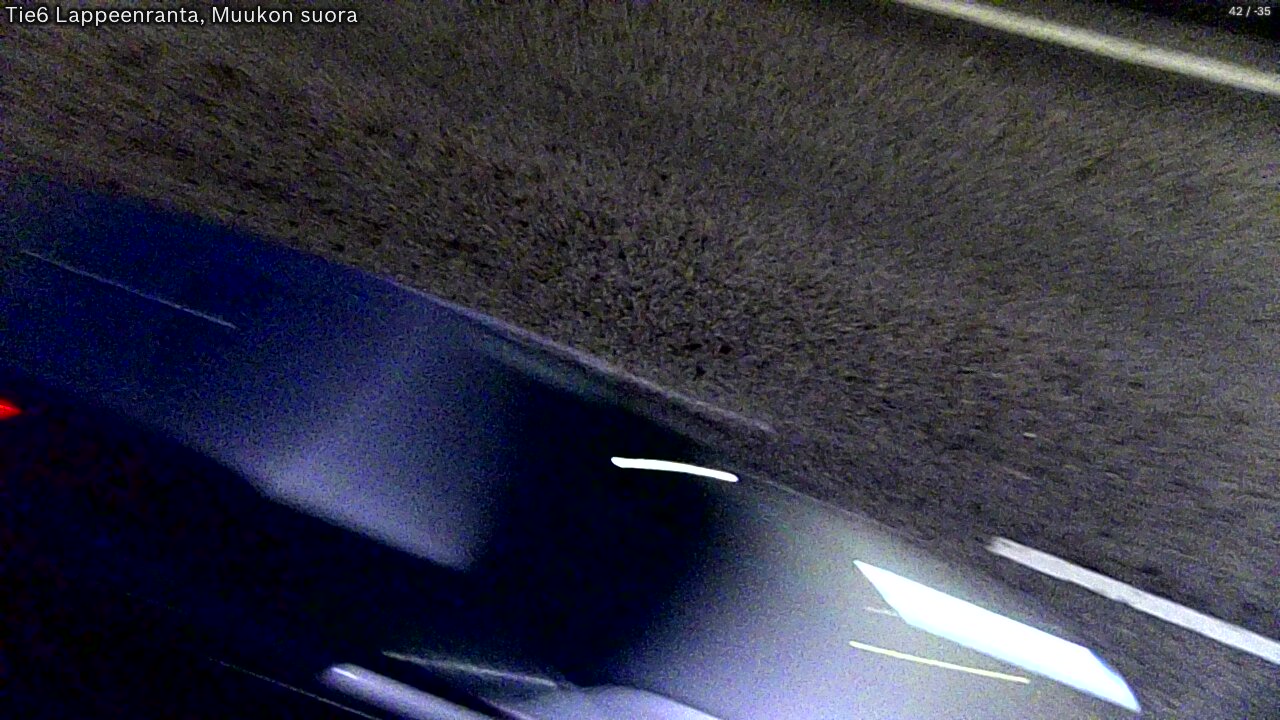 Weather Camera Image Tie 6 Villmanstrand, Muukko rakan, Lappeenranta, Etelä-Karjala