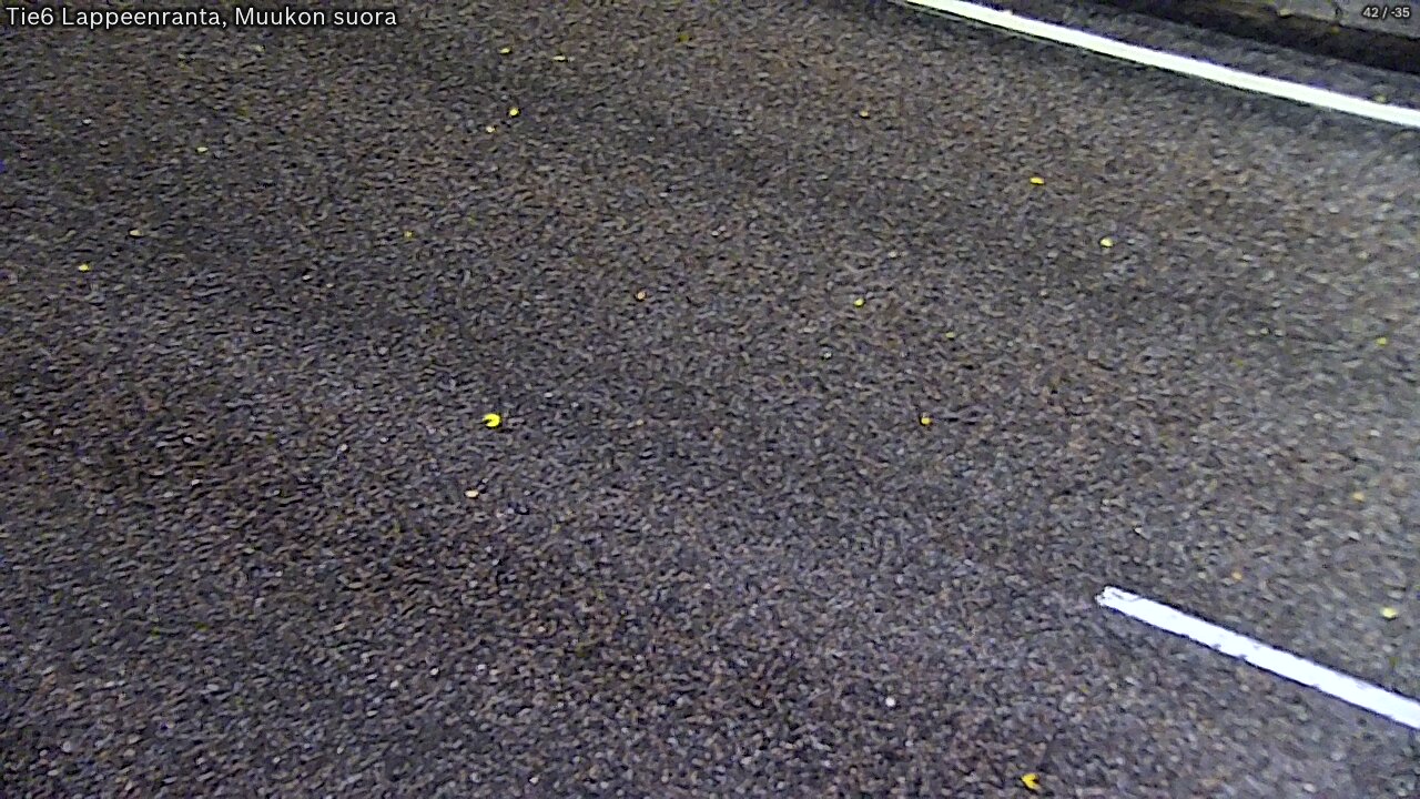 Weather Camera Image Tie 6 Villmanstrand, Muukko rakan, Lappeenranta, Etelä-Karjala
