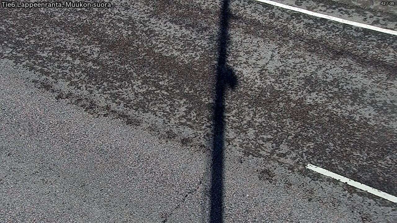 Weather Camera Image Tie 6 Villmanstrand, Muukko rakan, Lappeenranta, Etelä-Karjala