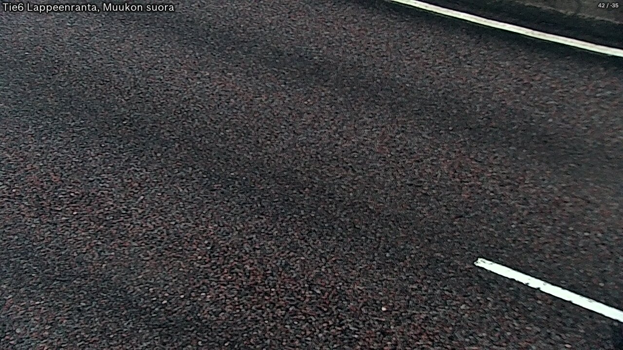 Weather Camera Image Tie 6 Villmanstrand, Muukko rakan, Lappeenranta, Etelä-Karjala