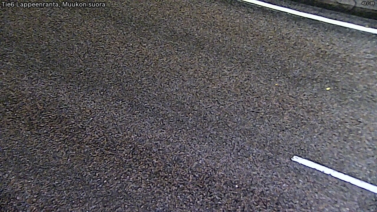 Weather Camera Image Tie 6 Villmanstrand, Muukko rakan, Lappeenranta, Etelä-Karjala