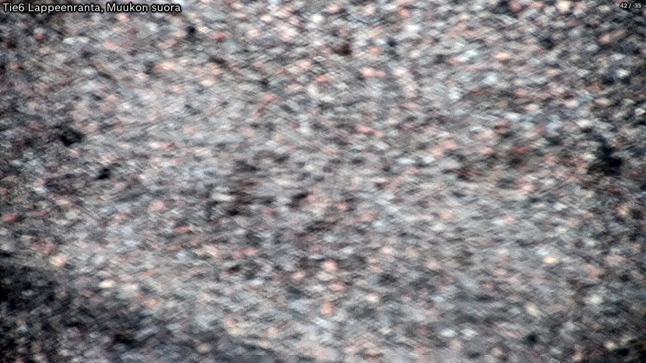 Weather Camera Image Tie 6 Villmanstrand, Muukko rakan, Lappeenranta, Etelä-Karjala