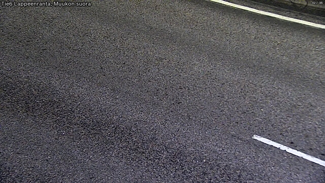Weather Camera Image Tie 6 Villmanstrand, Muukko rakan, Lappeenranta, Etelä-Karjala