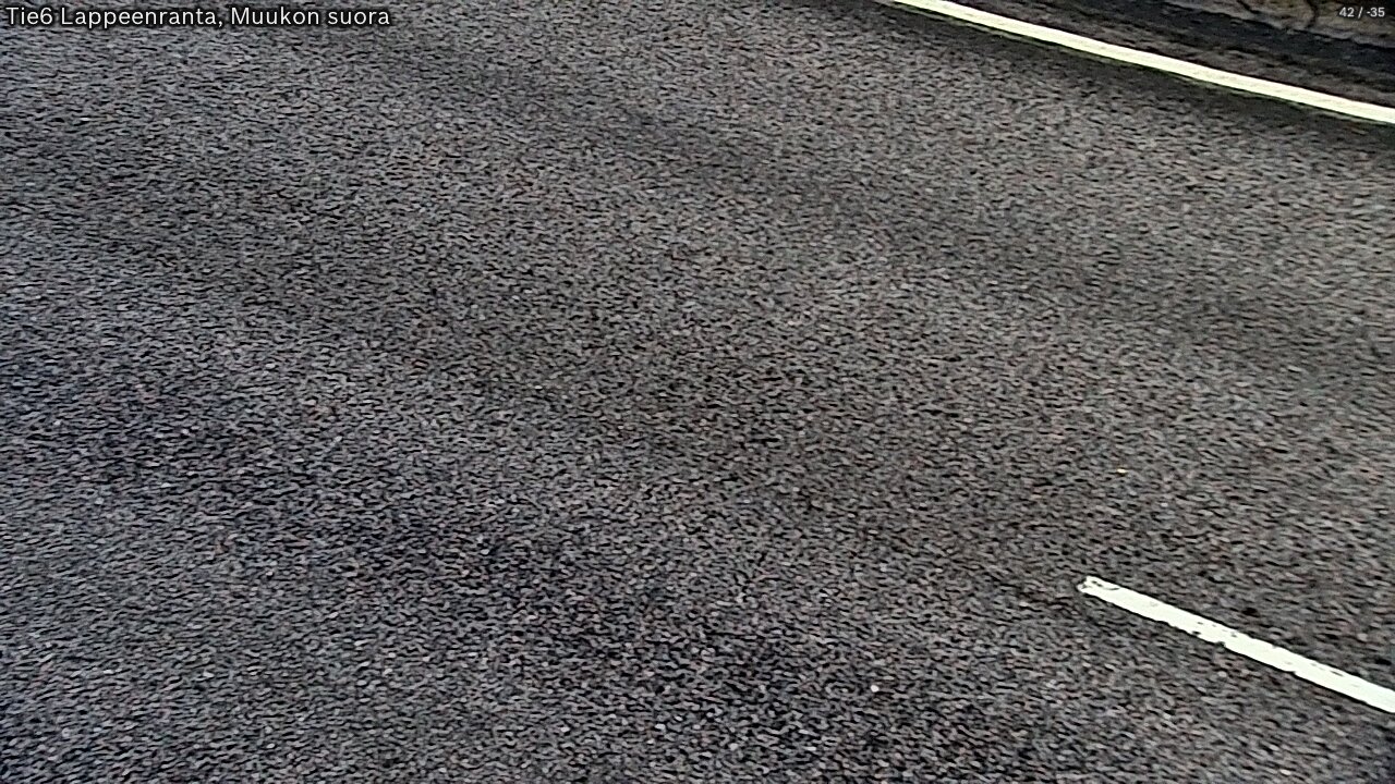 Weather Camera Image Tie 6 Villmanstrand, Muukko rakan, Lappeenranta, Etelä-Karjala