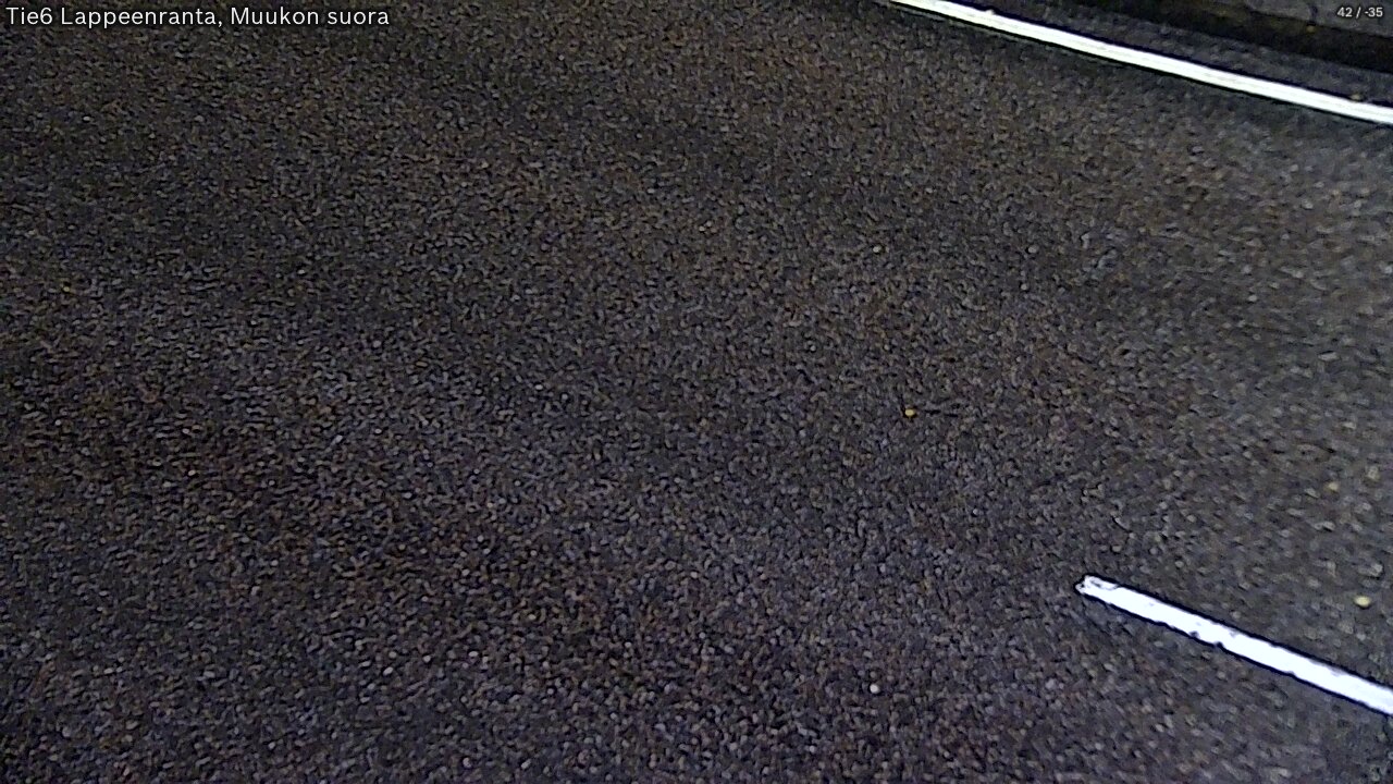 Weather Camera Image Tie 6 Villmanstrand, Muukko rakan, Lappeenranta, Etelä-Karjala