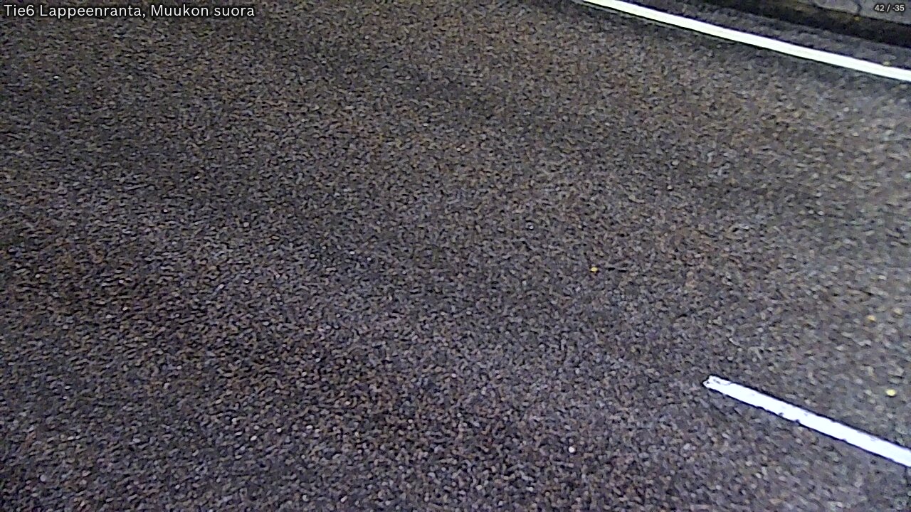 Weather Camera Image Tie 6 Villmanstrand, Muukko rakan, Lappeenranta, Etelä-Karjala