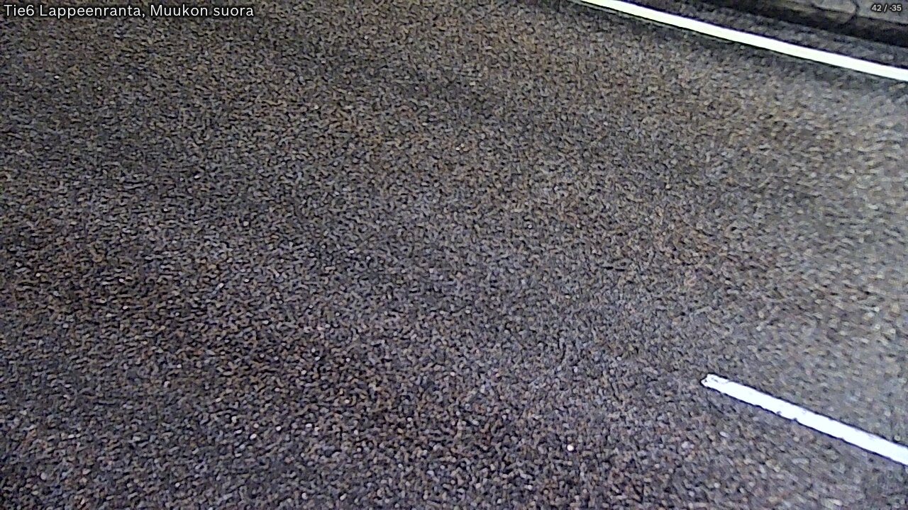Weather Camera Image Tie 6 Villmanstrand, Muukko rakan, Lappeenranta, Etelä-Karjala
