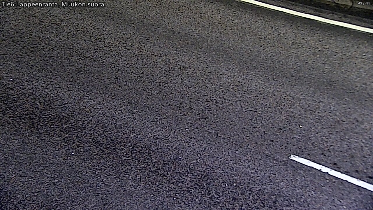 Weather Camera Image Tie 6 Villmanstrand, Muukko rakan, Lappeenranta, Etelä-Karjala