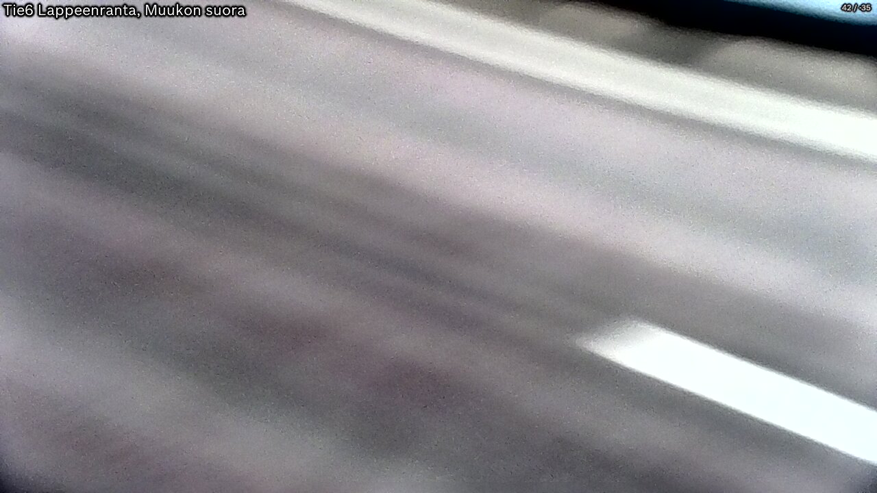 Weather Camera Image Tie 6 Villmanstrand, Muukko rakan, Lappeenranta, Etelä-Karjala