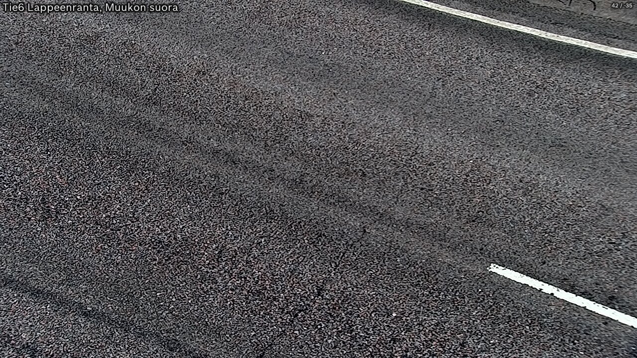 Weather Camera Image Tie 6 Villmanstrand, Muukko rakan, Lappeenranta, Etelä-Karjala