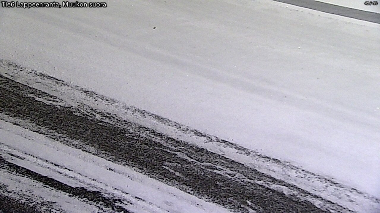 Kelikamerat Kuva Tie 6 Lappeenranta, Muukon suora, Lappeenranta, Etelä-Karjala