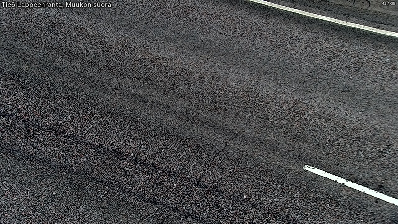 Weather Camera Image Tie 6 Villmanstrand, Muukko rakan, Lappeenranta, Etelä-Karjala