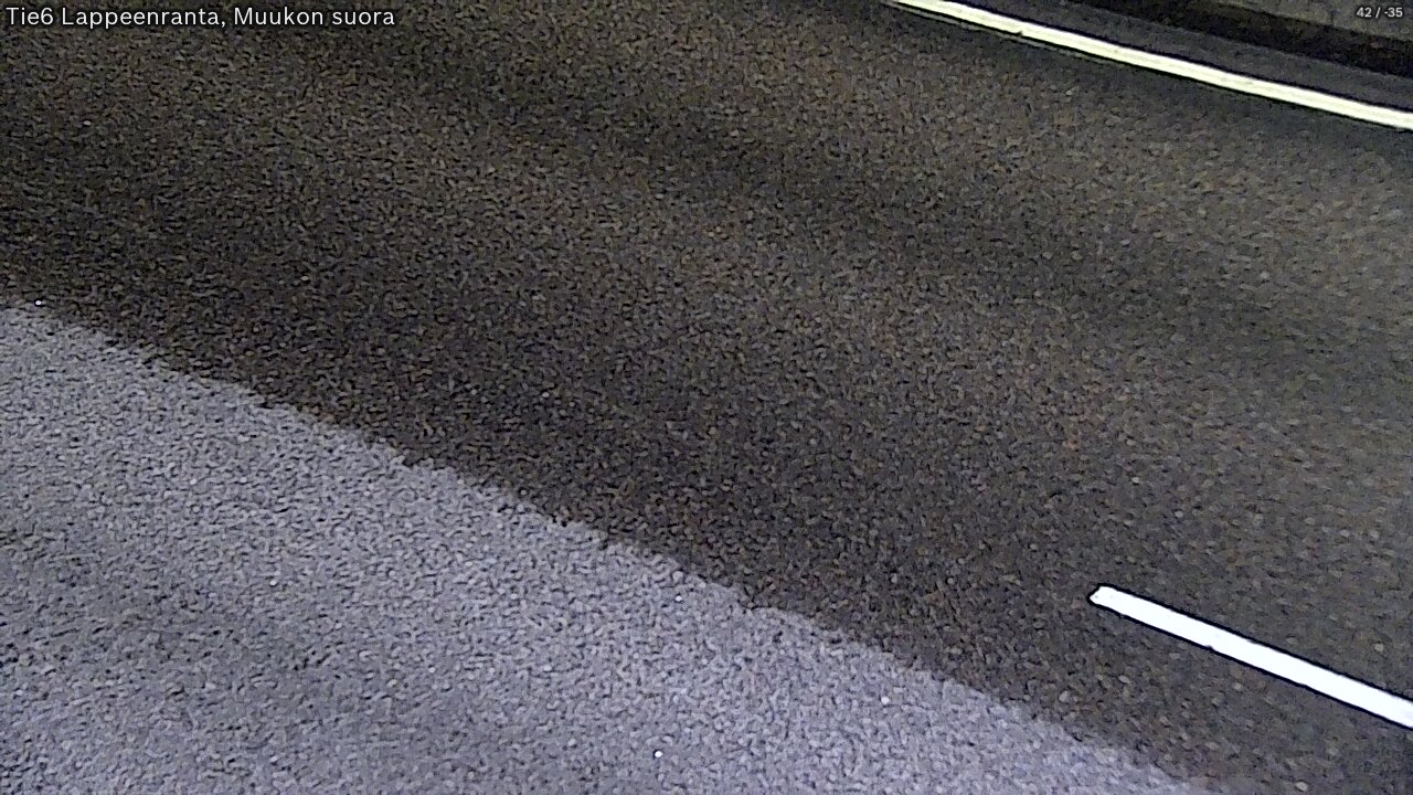 Weather Camera Image Tie 6 Villmanstrand, Muukko rakan, Lappeenranta, Etelä-Karjala