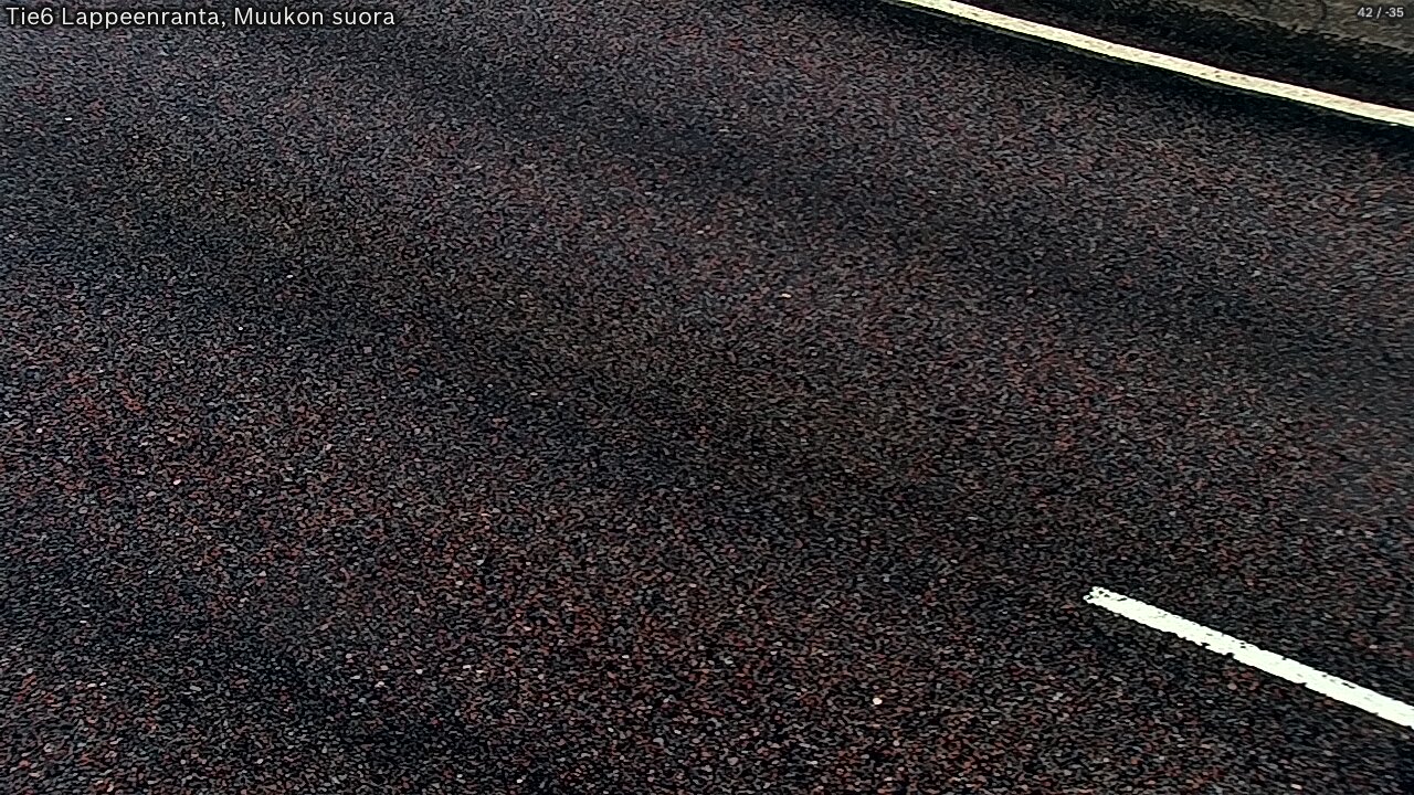 Weather Camera Image Tie 6 Villmanstrand, Muukko rakan, Lappeenranta, Etelä-Karjala