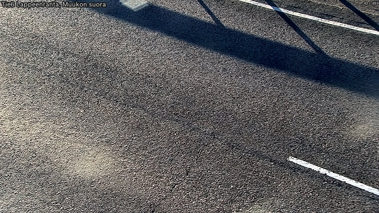 Weather Camera Image Tie 6 Villmanstrand, Muukko rakan, Lappeenranta, Etelä-Karjala