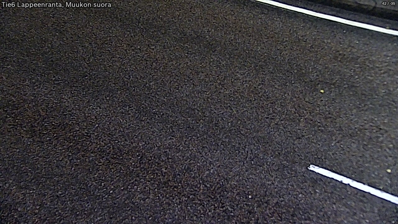 Weather Camera Image Tie 6 Villmanstrand, Muukko rakan, Lappeenranta, Etelä-Karjala