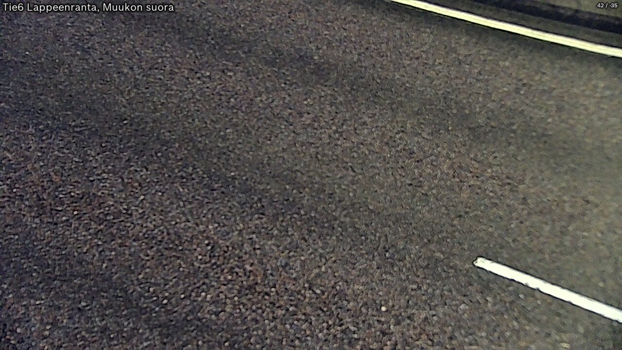 Weather Camera Image Tie 6 Villmanstrand, Muukko rakan, Lappeenranta, Etelä-Karjala