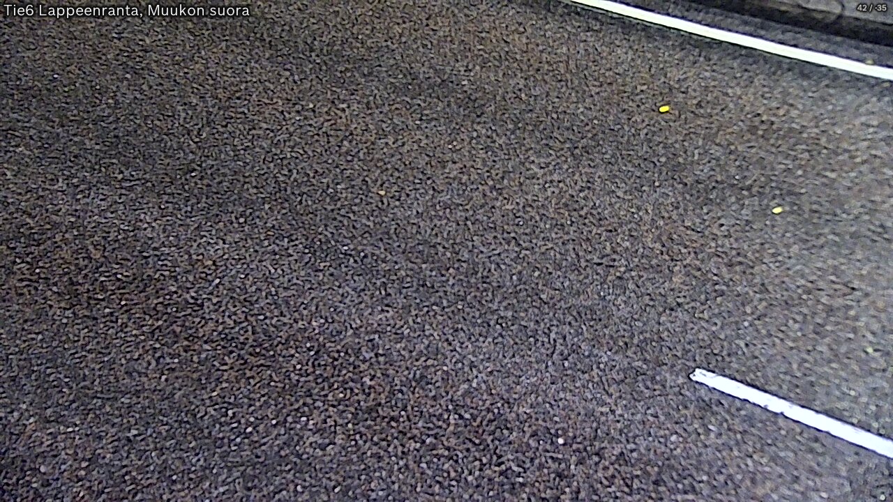 Weather Camera Image Tie 6 Villmanstrand, Muukko rakan, Lappeenranta, Etelä-Karjala