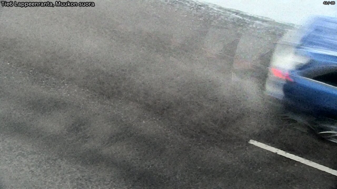 Kelikamerat Kuva Tie 6 Lappeenranta, Muukon suora, Lappeenranta, Etelä-Karjala