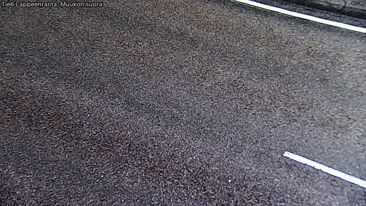 Weather Camera Image Tie 6 Villmanstrand, Muukko rakan, Lappeenranta, Etelä-Karjala