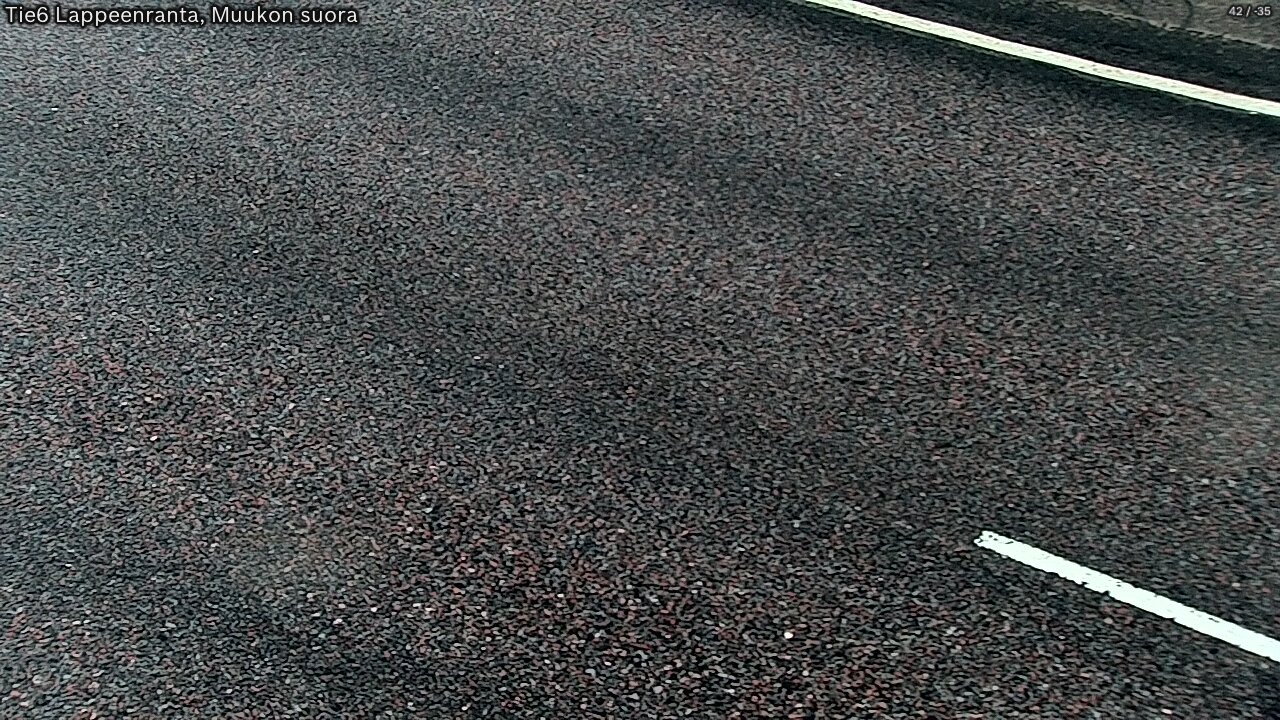Weather Camera Image Tie 6 Villmanstrand, Muukko rakan, Lappeenranta, Etelä-Karjala